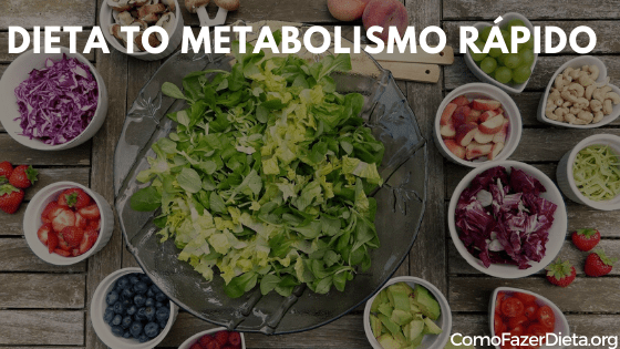 Dieta do Metabolismo Rápido: Como perder 10kg em Um Mês