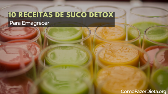 10 Receitas de Suco Detox para Emagrecer – Perca 2kg em 3 Dias